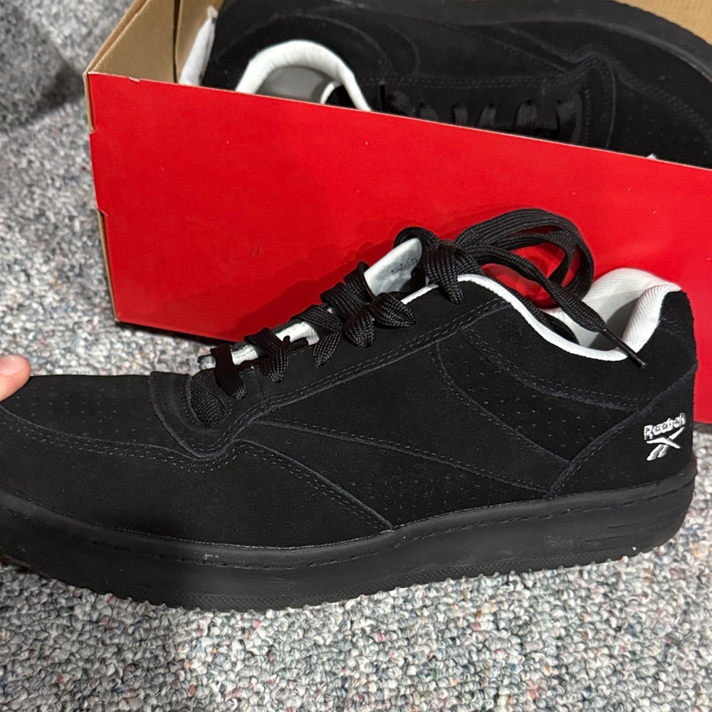 Reebok Men's Black Soyay Skate Work Shoe - Picture 2 of 9